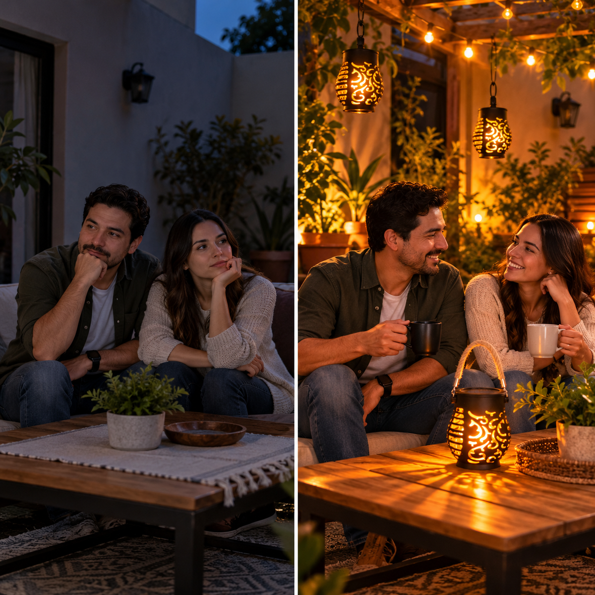 🔥 LÁMPARA SOLAR DECORATIVA EFECTO LLAMA LED 🔥 Ilumina tu jardín con un ambiente cálido y acogedor