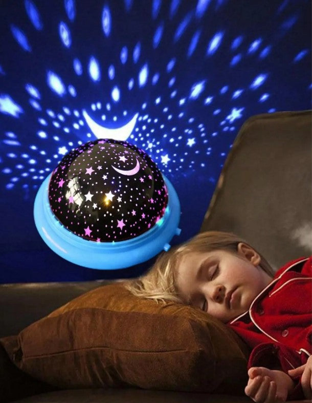 🌙 PROYECTOR DE ESTRELLAS Y LUNA LED ✨ Crea un cielo mágico en tu habitación